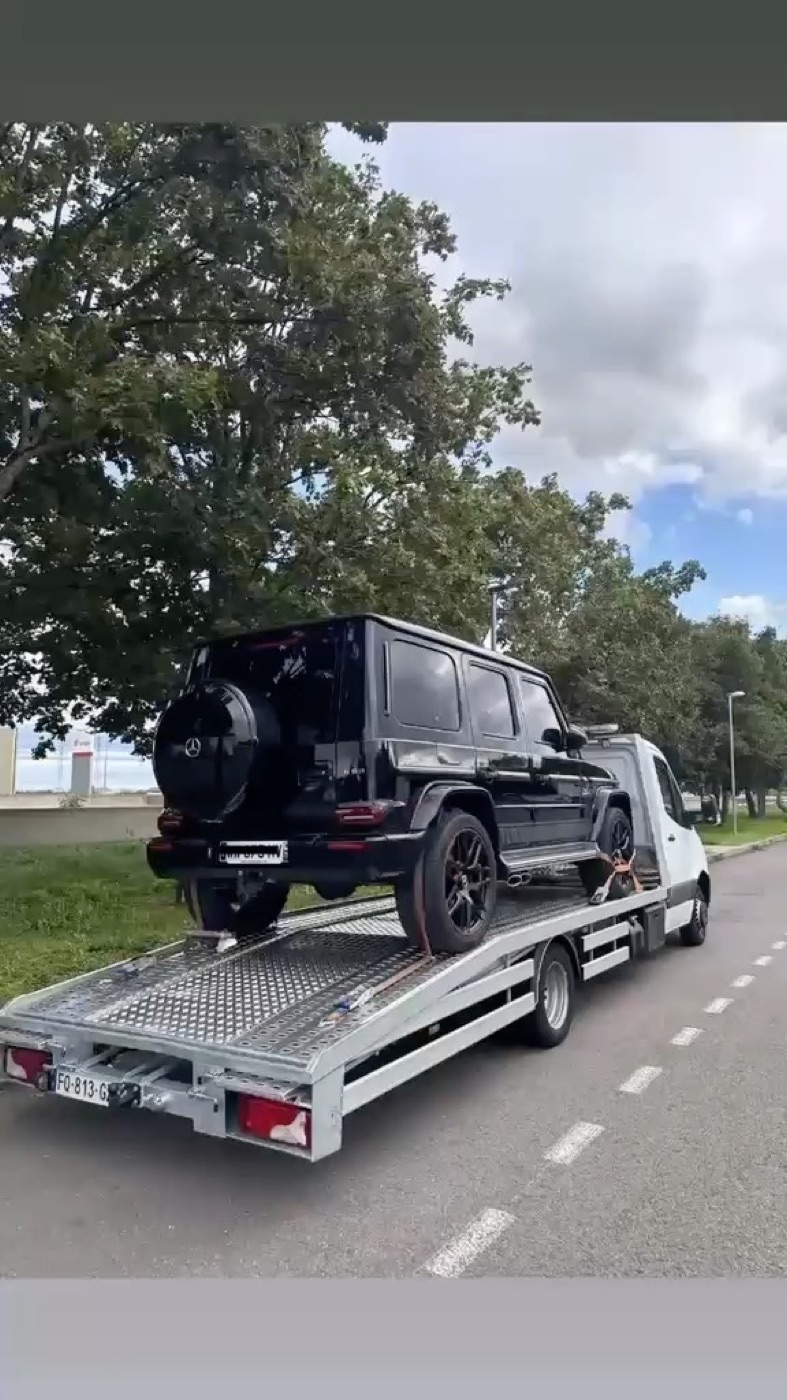 Mercedes-AMG G63 noire