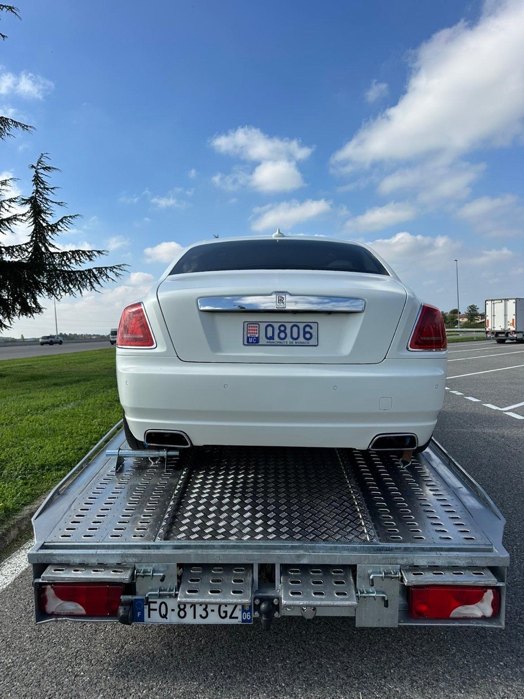 Rolls-Royce Ghost blanche